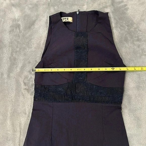 Jasper - Navy body con stretch pencil  dress size 4-6 - Picture 6 of 9